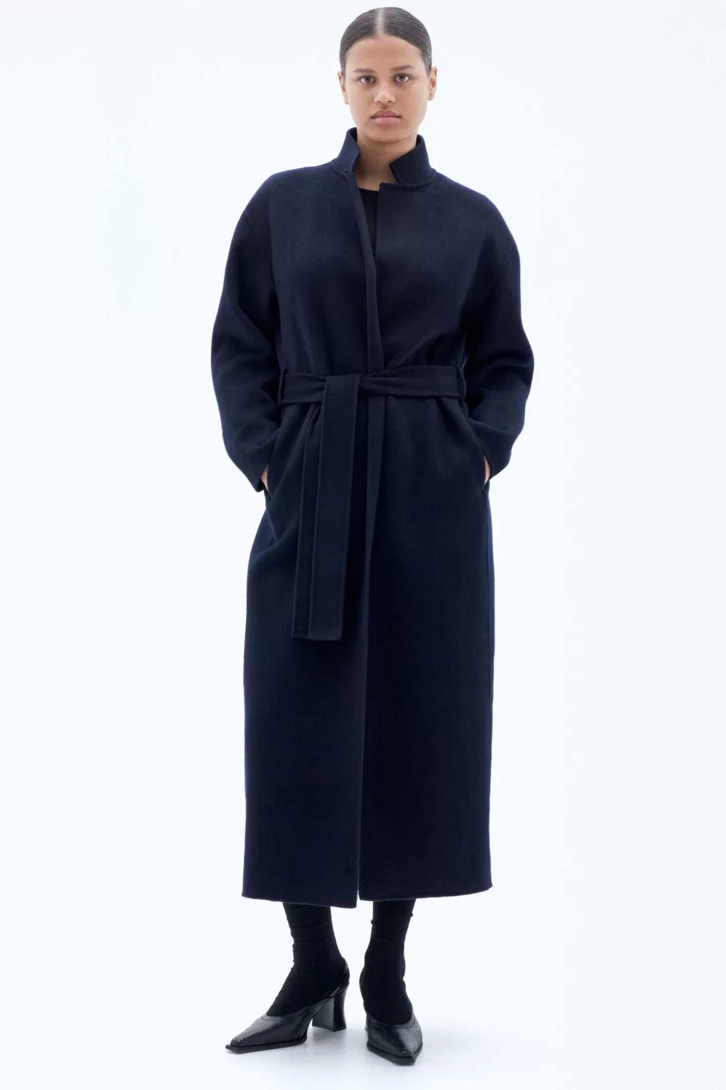 Filippa K Alexa Coat Navy-Woman Bestsellers | Outerwear