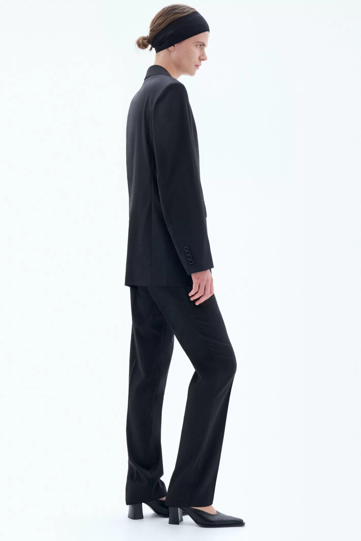 Filippa K Alison Cool Wool Blazer Black-Woman Blazers | Tailoring