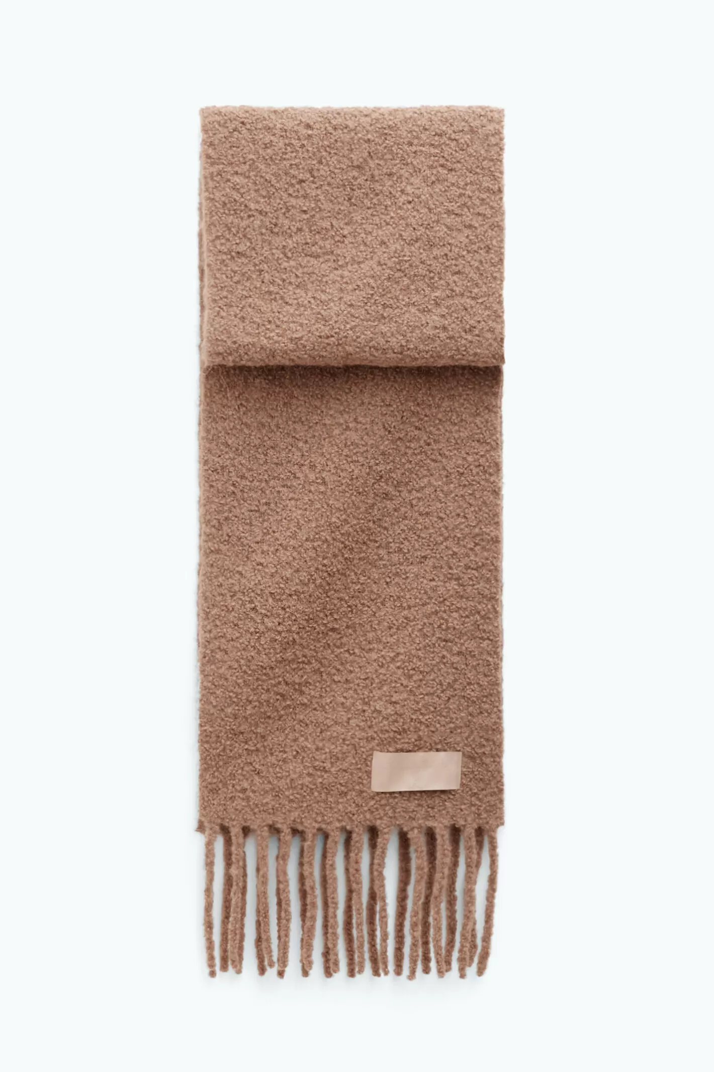 Filippa K Boucle Scarf Camel-Man | Woman Hats & Scarves