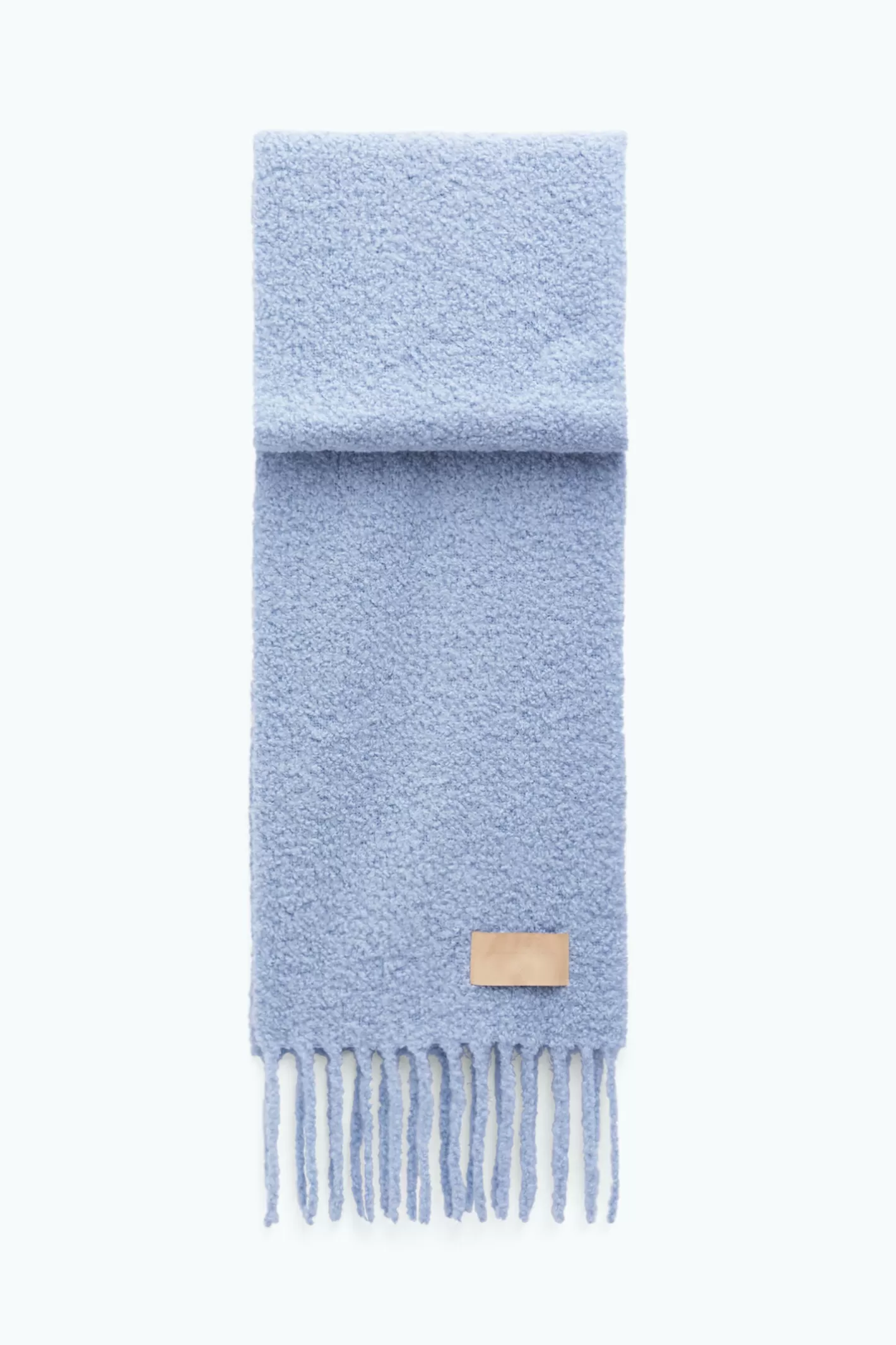 Filippa K Boucle Scarf Ice Blue-Man | Woman Hats & Scarves