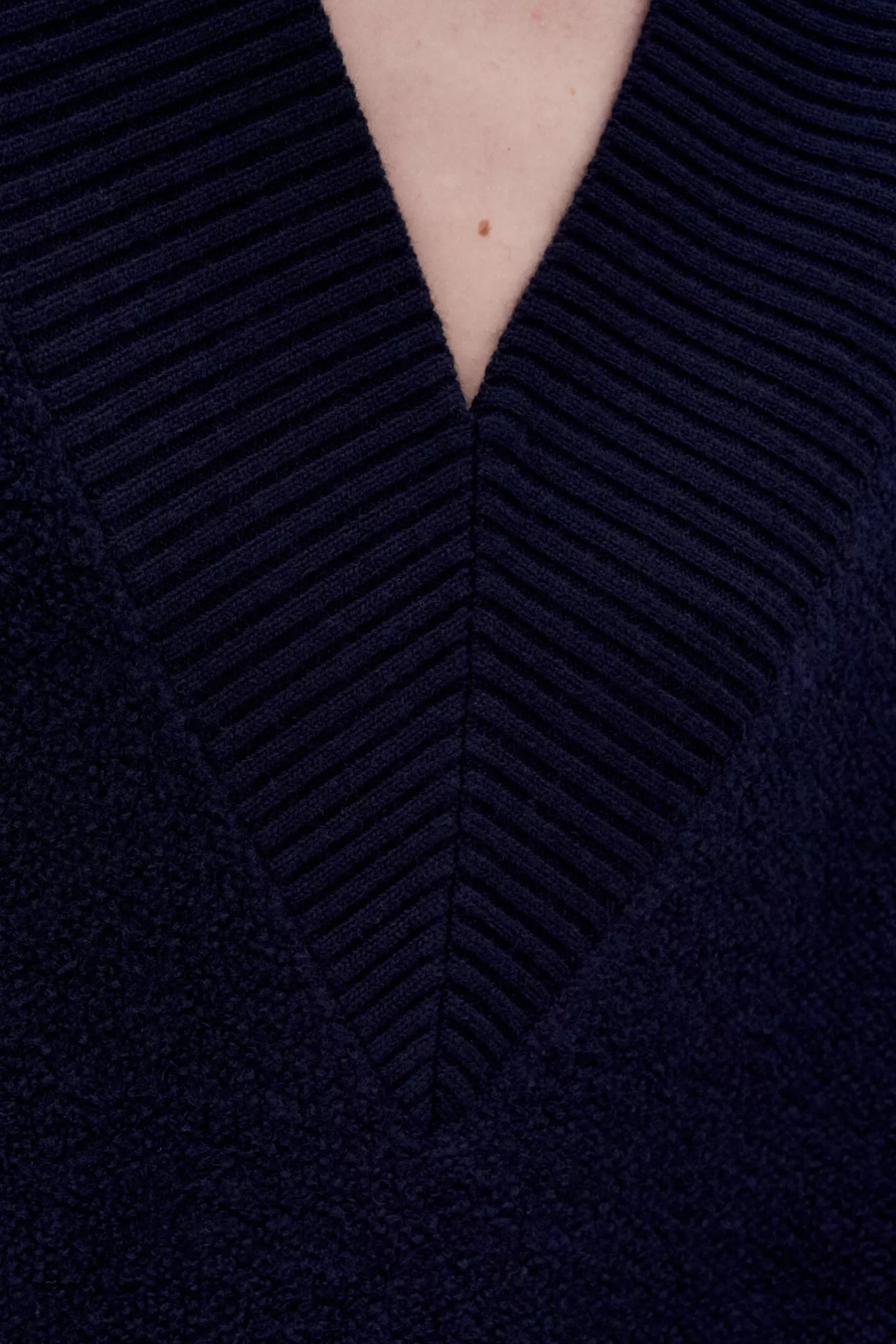 Filippa K Boucle Sweater Navy-Woman Knitwear