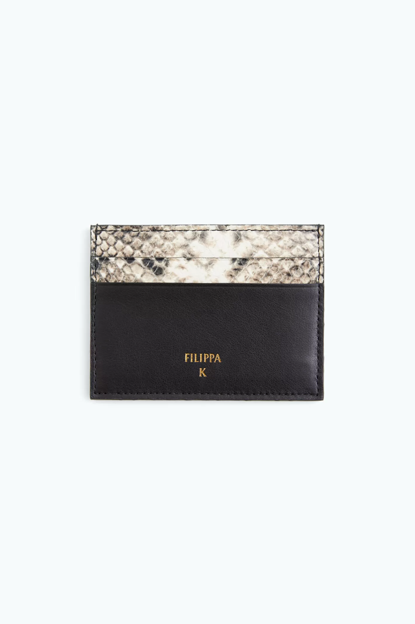 Filippa K Card Holder Printed White Snake-Woman Bags