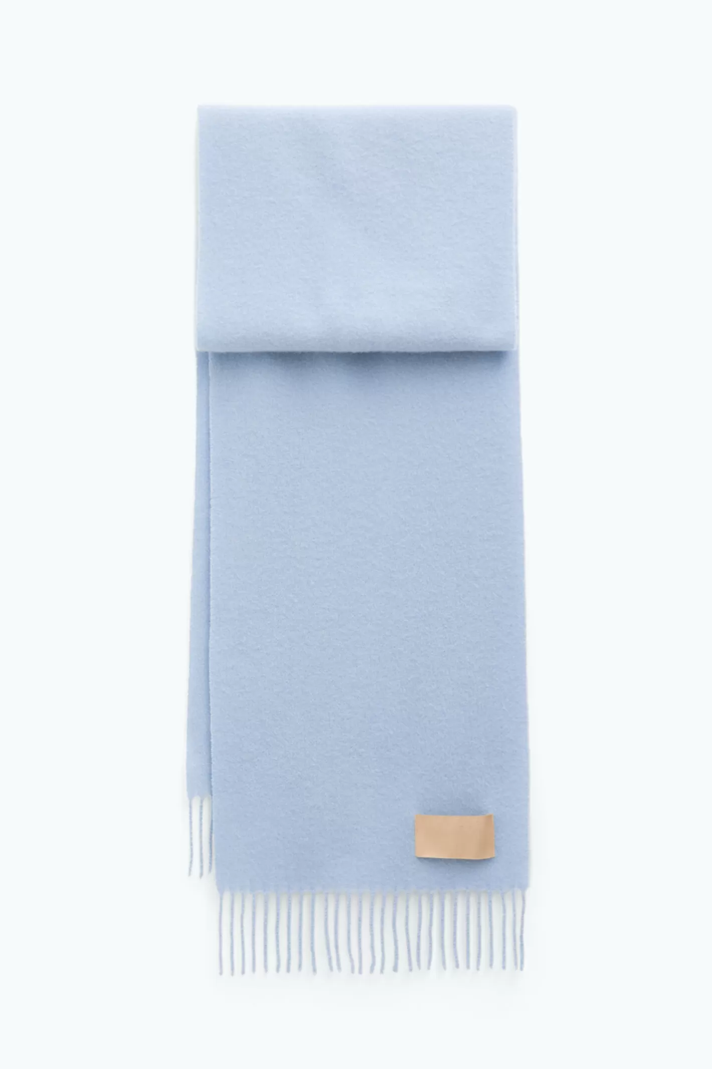 Filippa K Cashmere Blend Scarf Ice Blue-Man Hats & Scarves