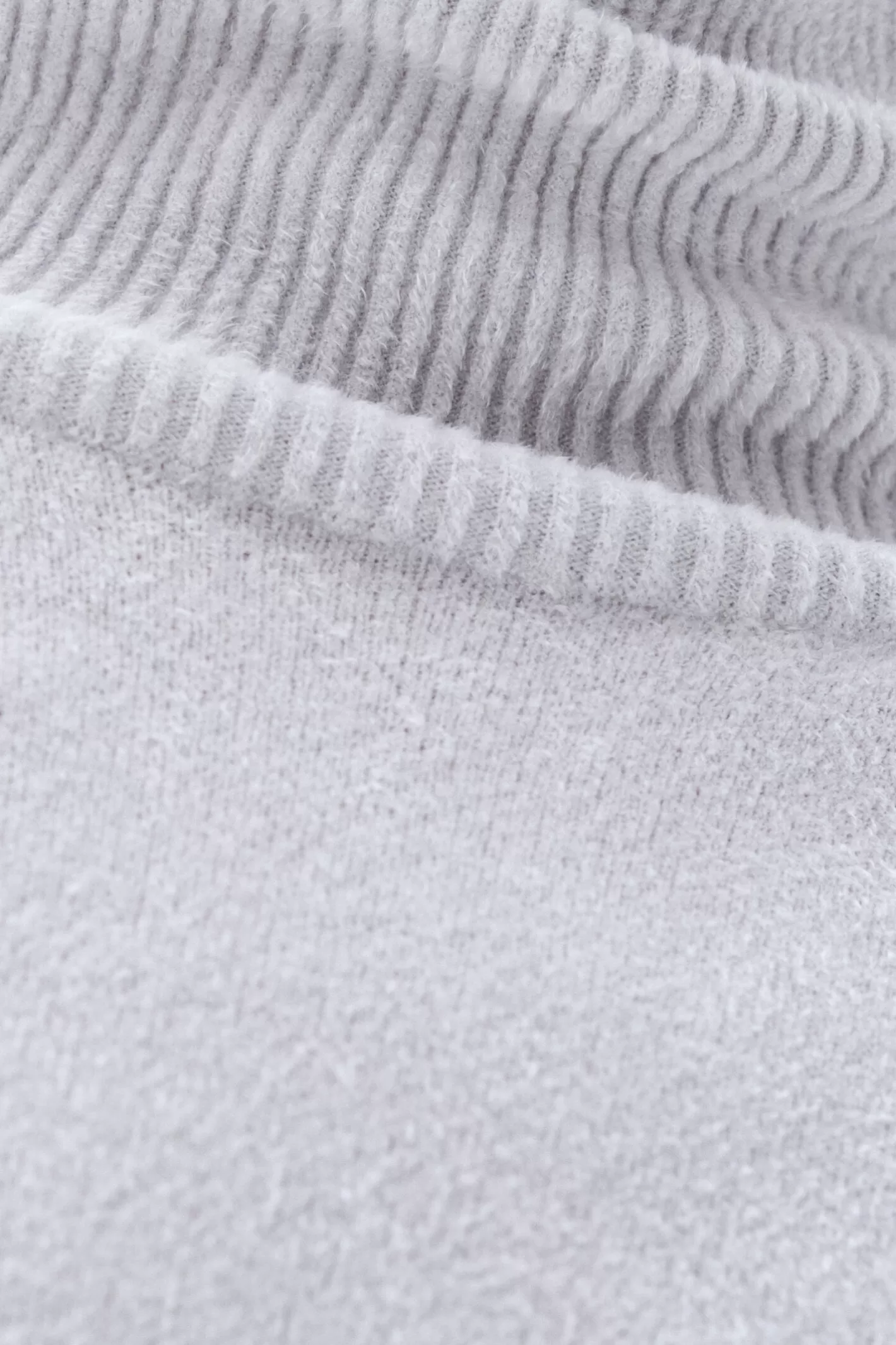 Filippa K Chenille Turtleneck Sweater Pearl Grey-Woman Knitwear