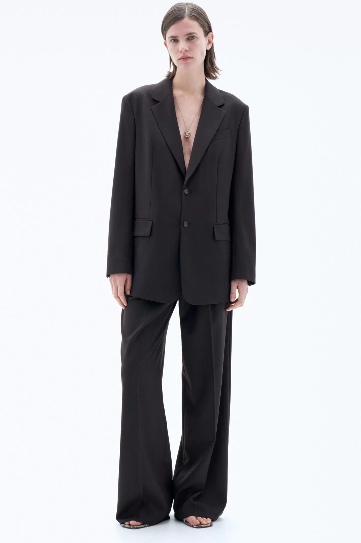 Filippa K Davina Blazer Dark Chocolate-Woman Blazers | Tailoring