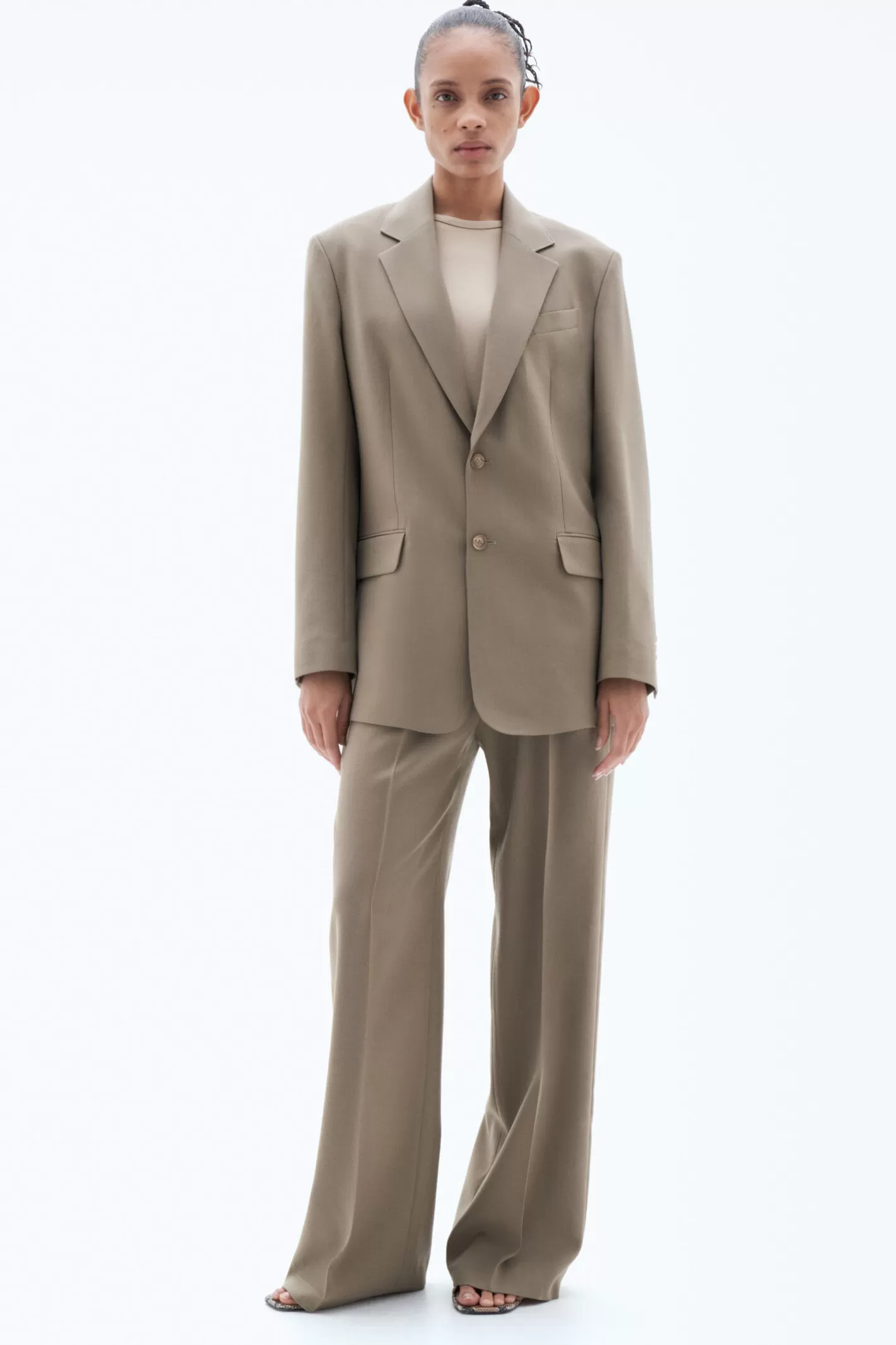 Filippa K Davina Blazer Nougat-Woman Blazers | Tailoring