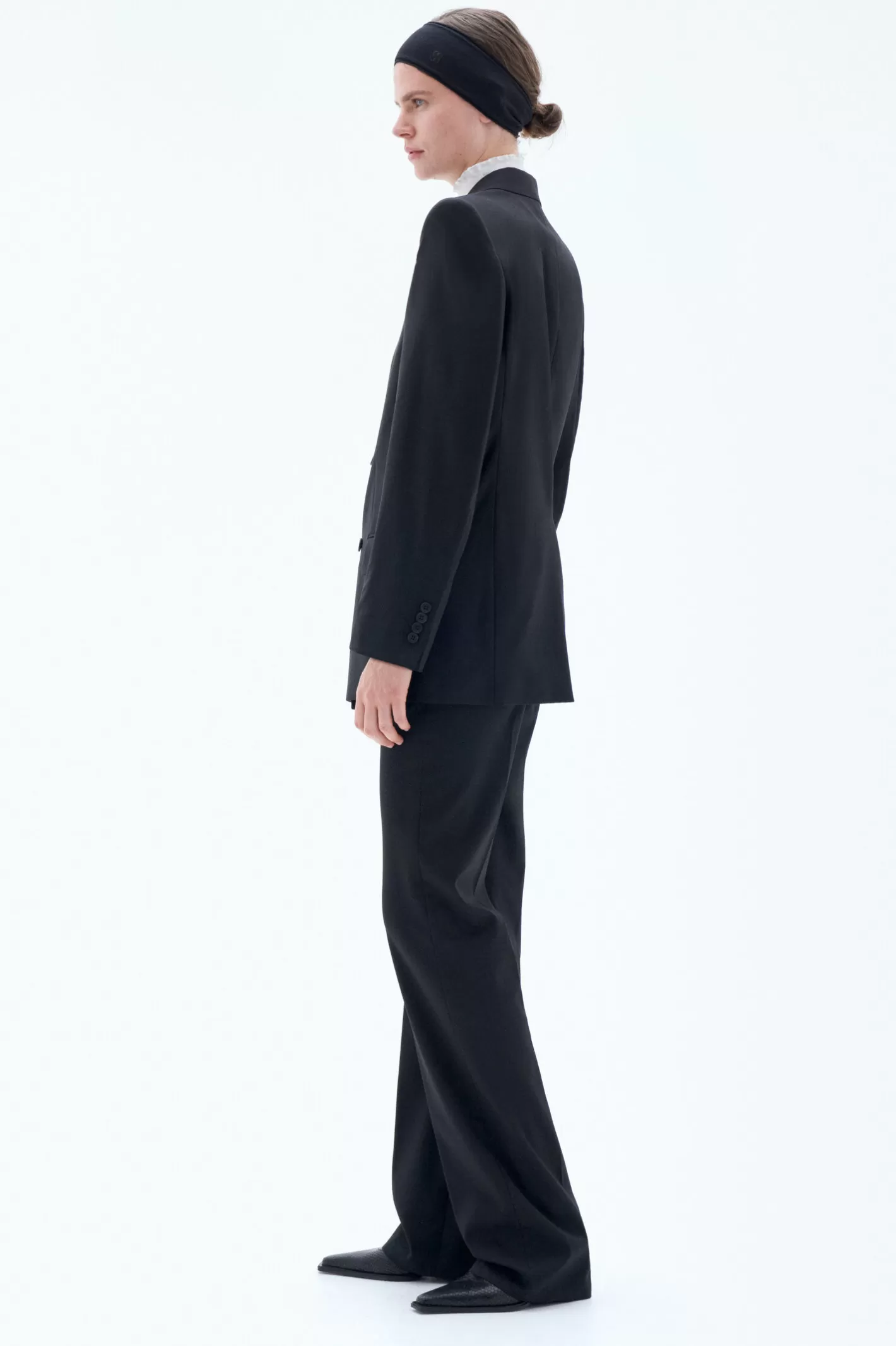 Filippa K Double Breasted Blazer Black-Woman Blazers | Tailoring