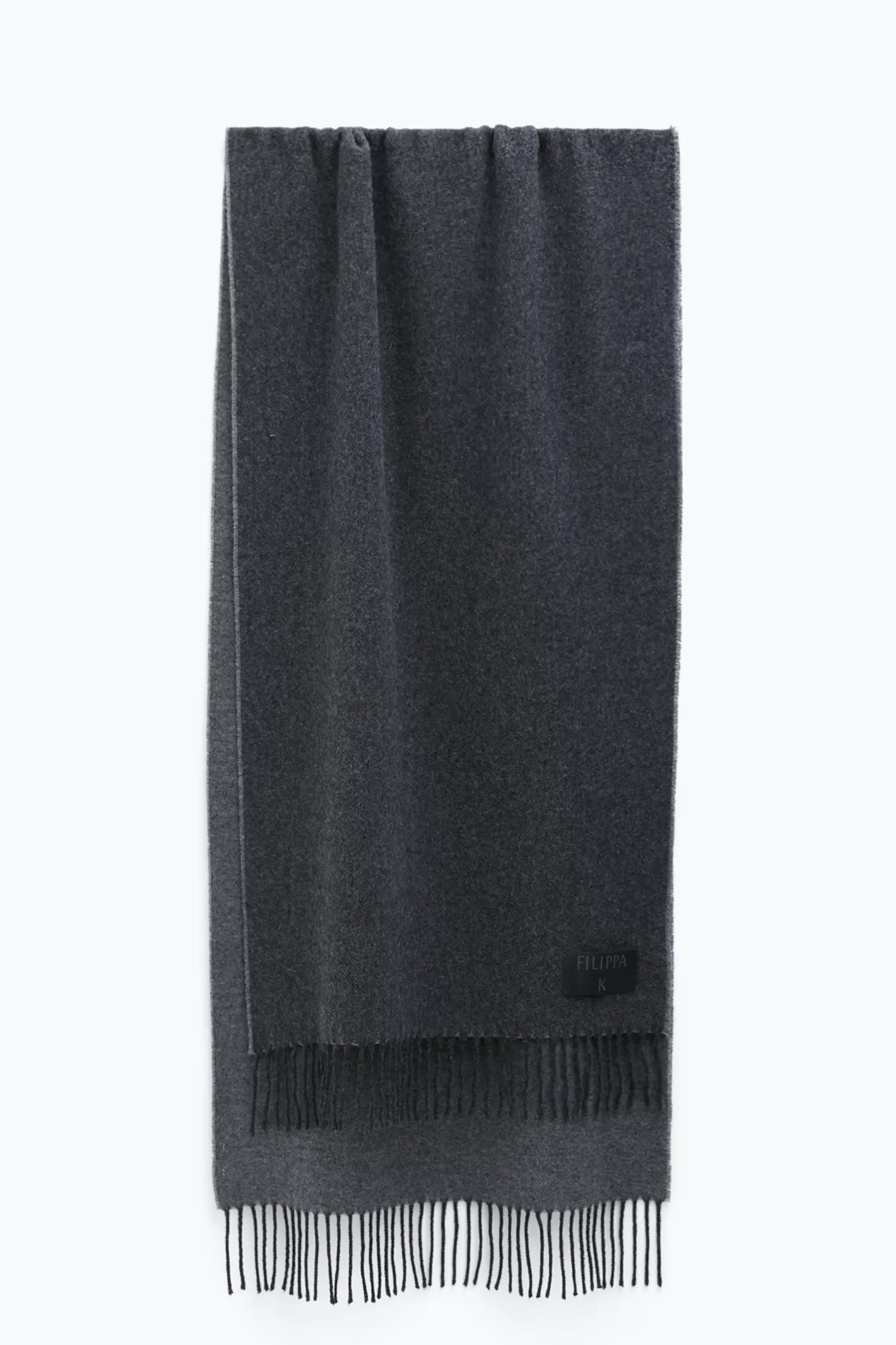 Filippa K Double Wool Cashmere Scarf Anthracite Melange-Man | Woman Bestsellers | Hats & Scarves