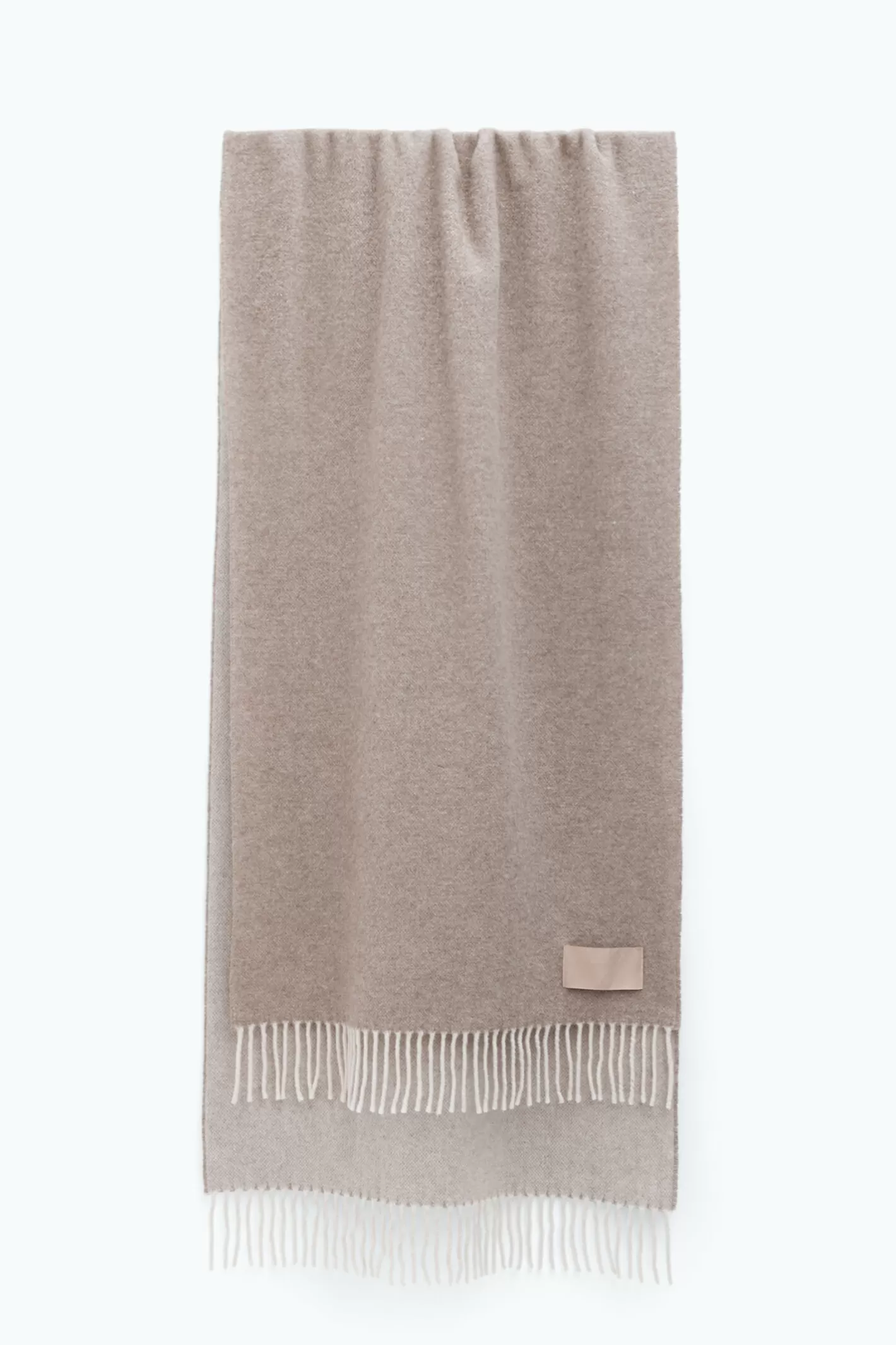 Filippa K Double Wool Cashmere Scarf Pastel Beige-Man | Woman Hats & Scarves