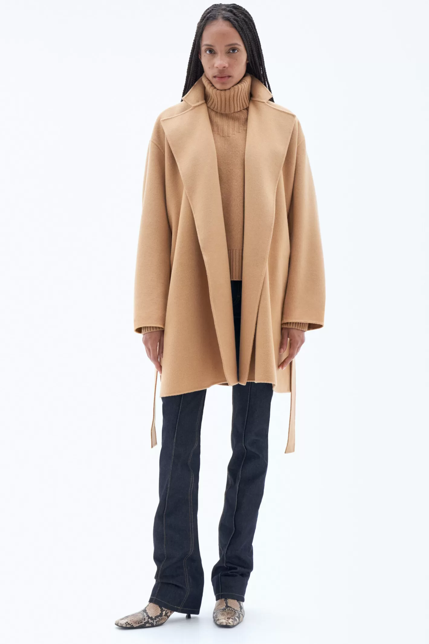 Filippa K Edina Jacket Light Camel-Woman Outerwear