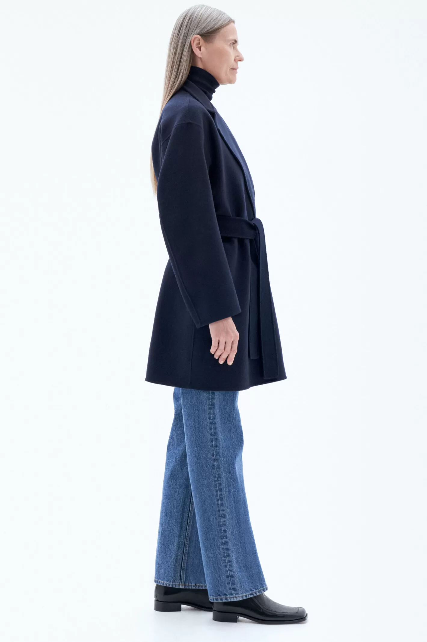 Filippa K Edina Jacket Navy-Woman Outerwear