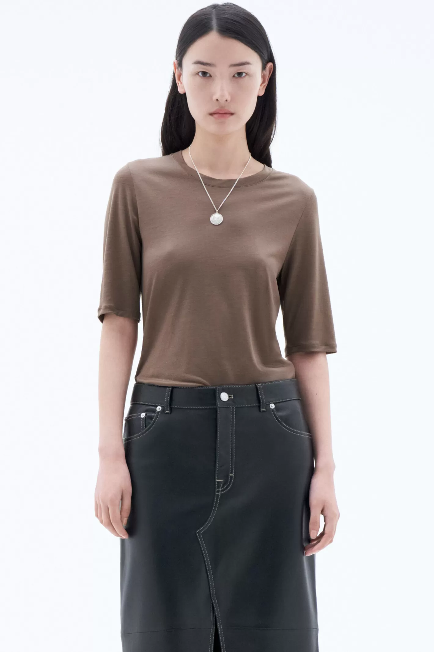 Filippa K Elena Tee Nougat-Woman Tops