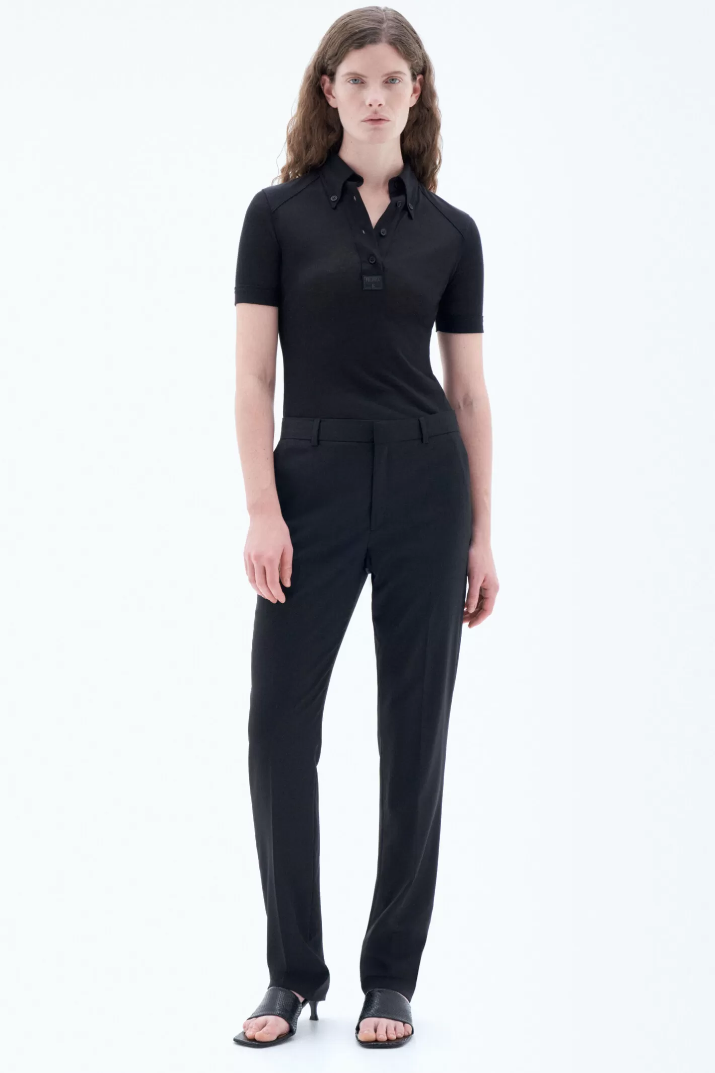 Filippa K Emma Wool Trousers Black-Woman Tailoring | Trousers