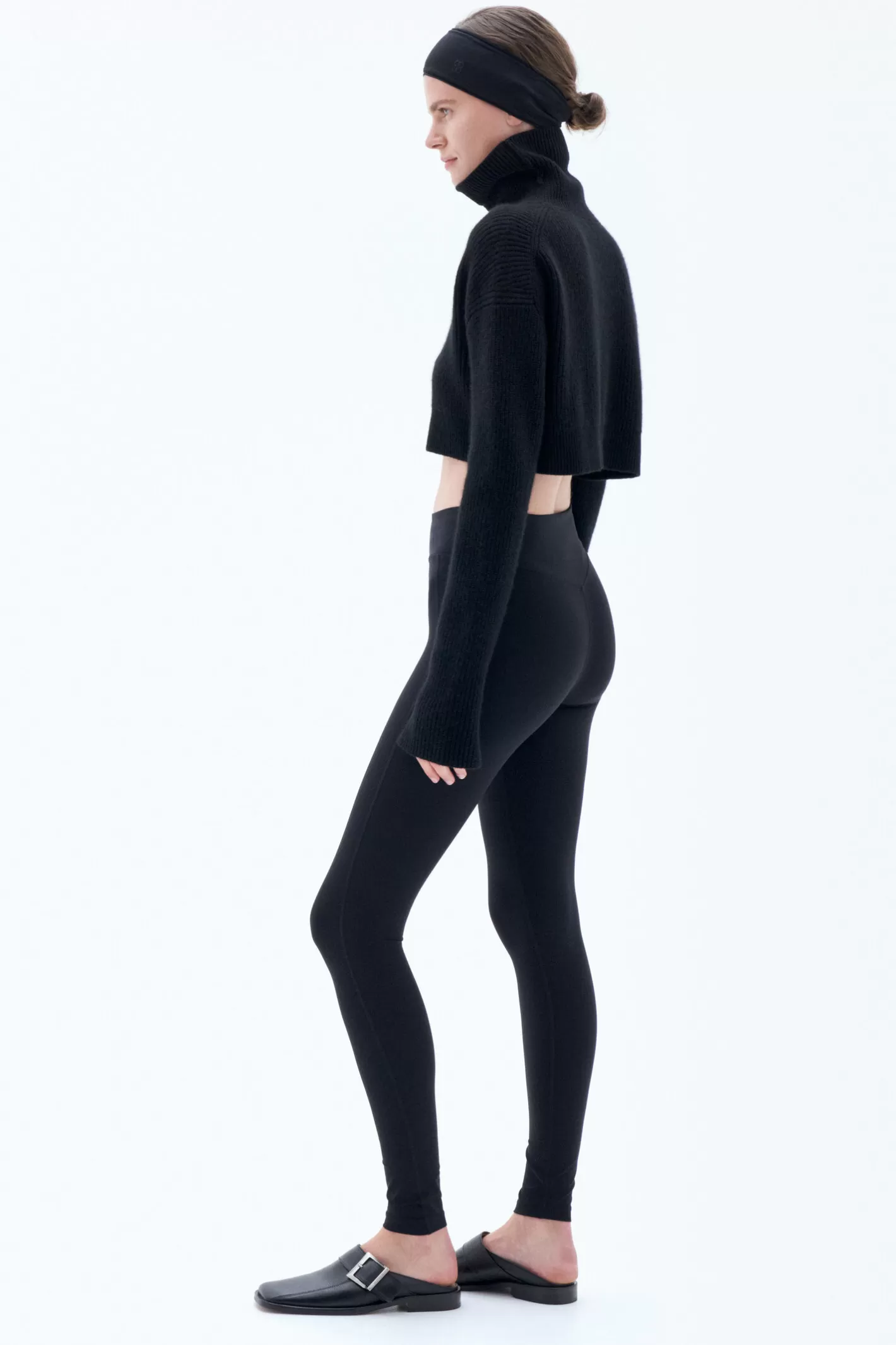 Filippa K Essential Leggings Black-Woman Leggings