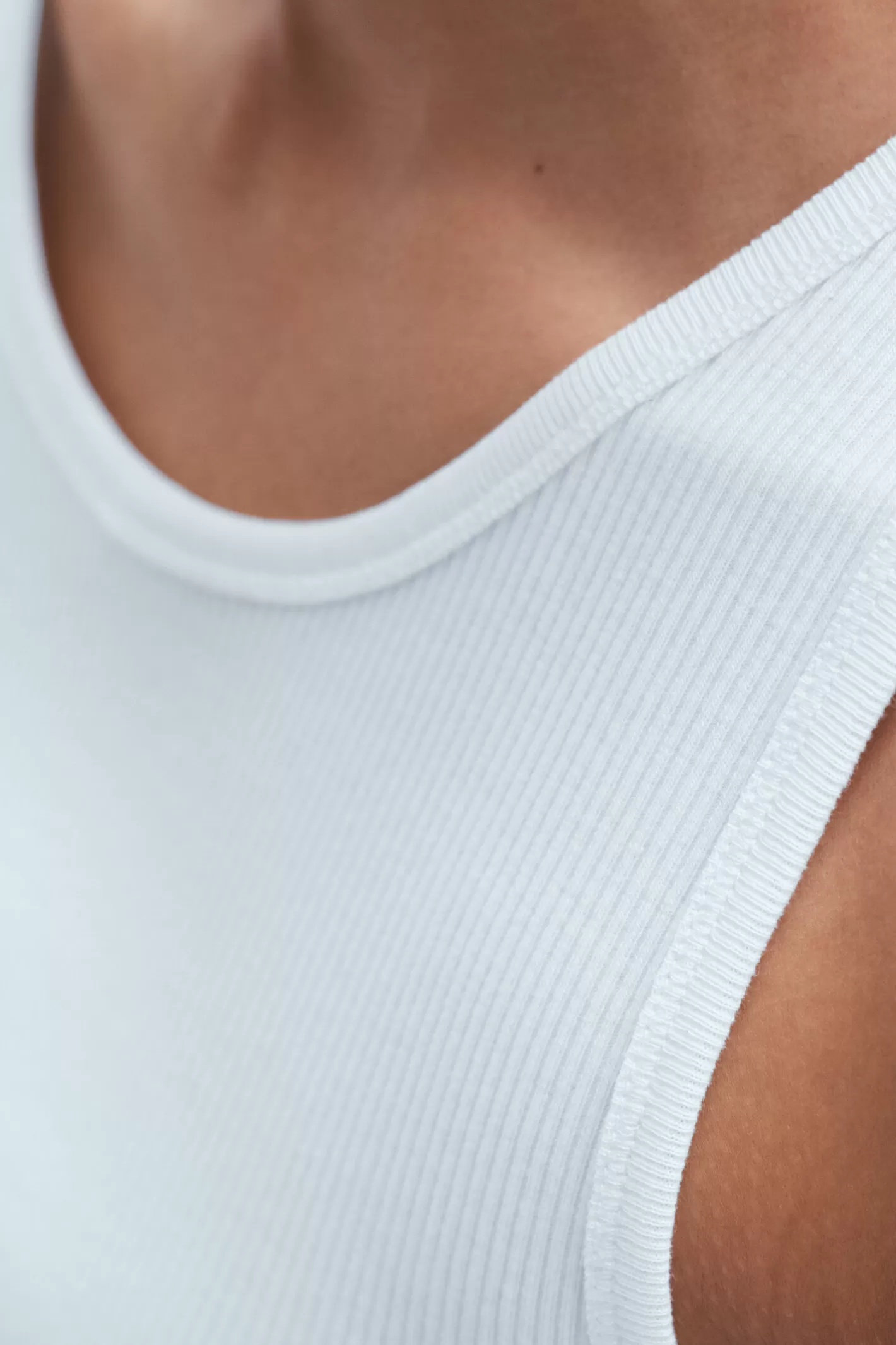 Filippa K Fine Rib Tank Ice Blue-Woman Tops