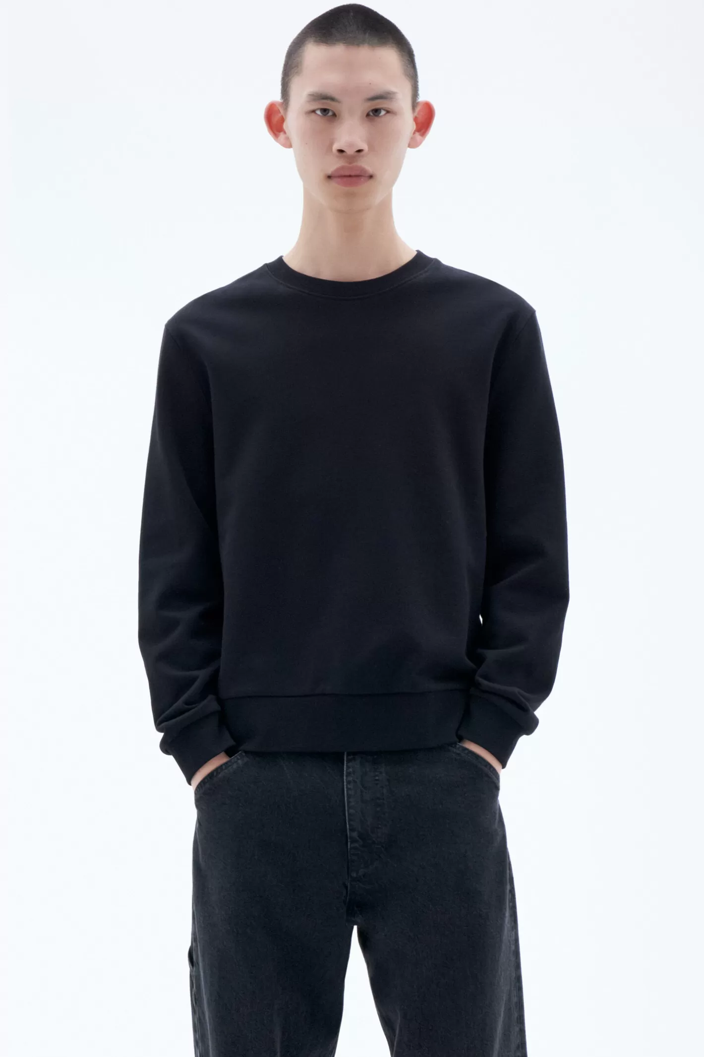 Filippa K Gustaf Sweatshirt Black-Man Bestsellers | T-Shirts | Knitwear