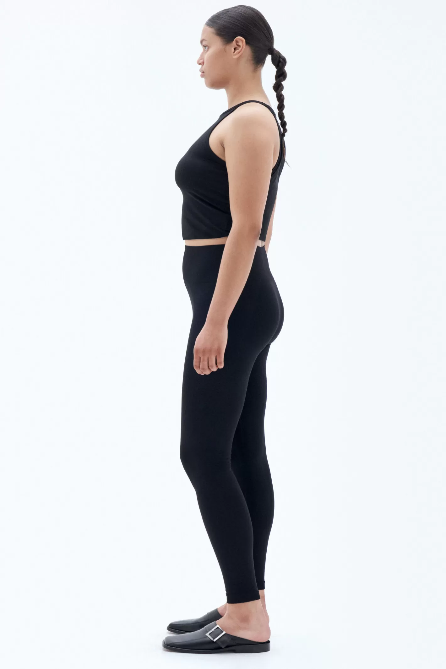 Filippa K High Seamless Leggings Black-Woman Leggings