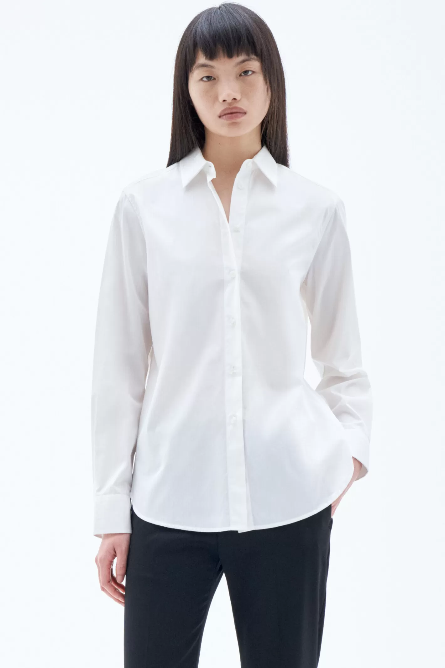 Filippa K Jane Shirt White-Woman Shirts & Blouses