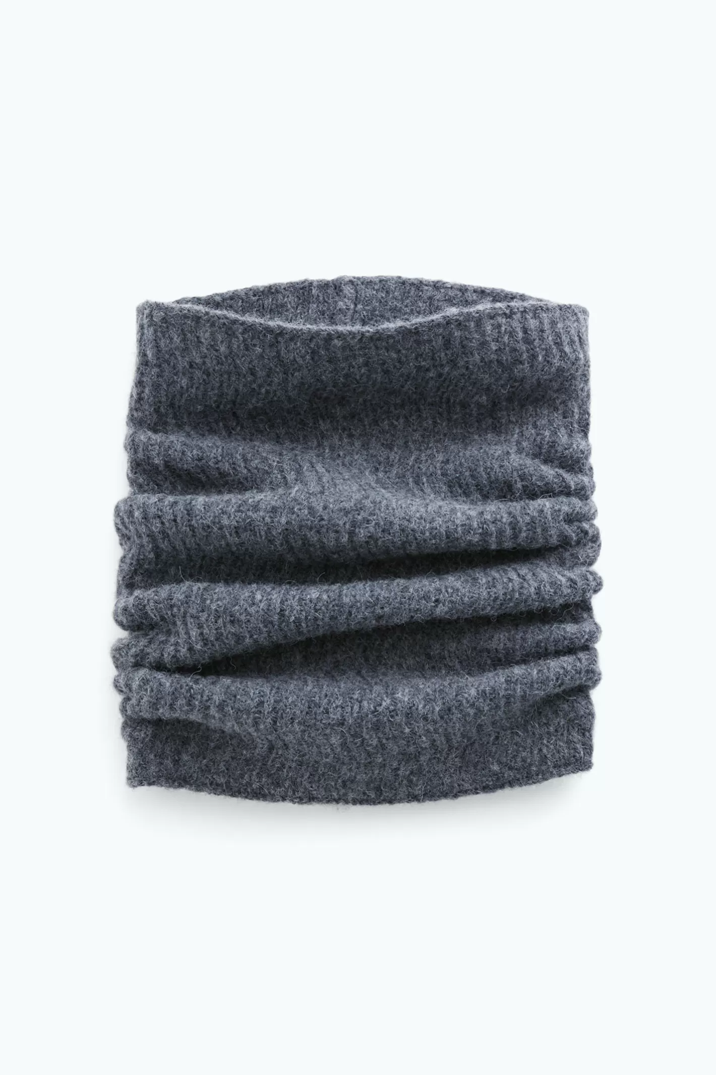 Filippa K Knitted Snood Anthracite Melange-Woman Hats & Scarves