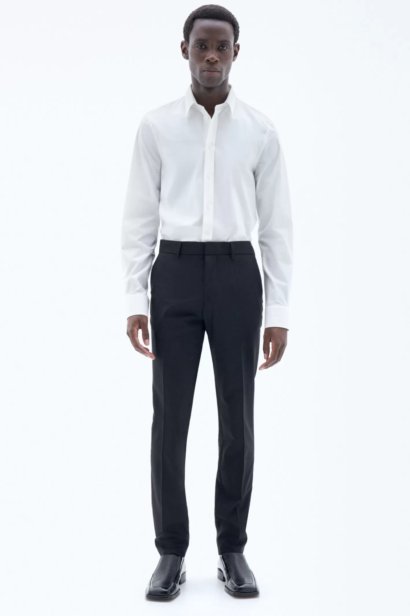 Filippa K Liam Wool Trousers Black-Man Bestsellers | Tailoring | Trousers