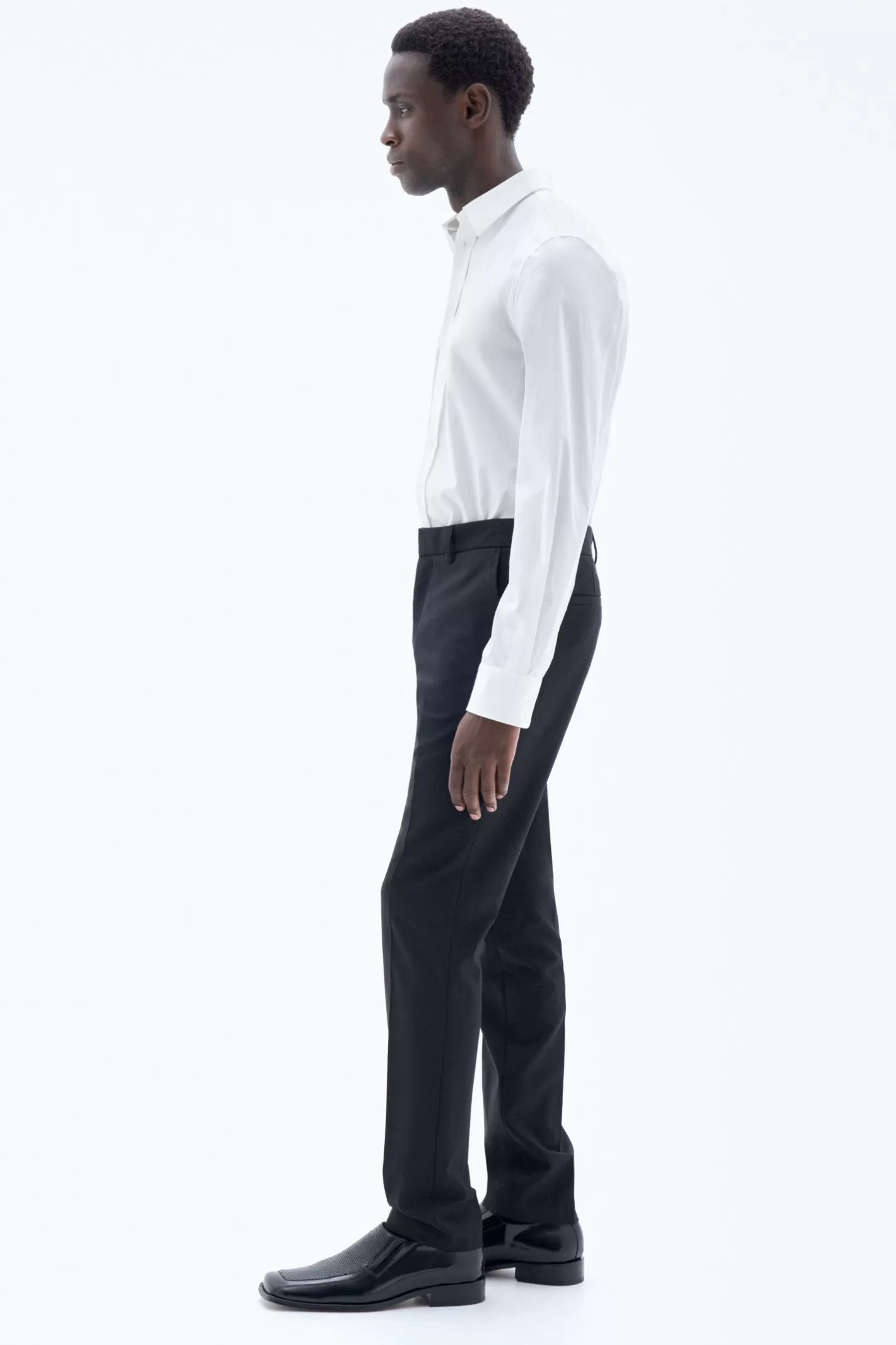 Filippa K Liam Wool Trousers Black-Man Bestsellers | Tailoring | Trousers