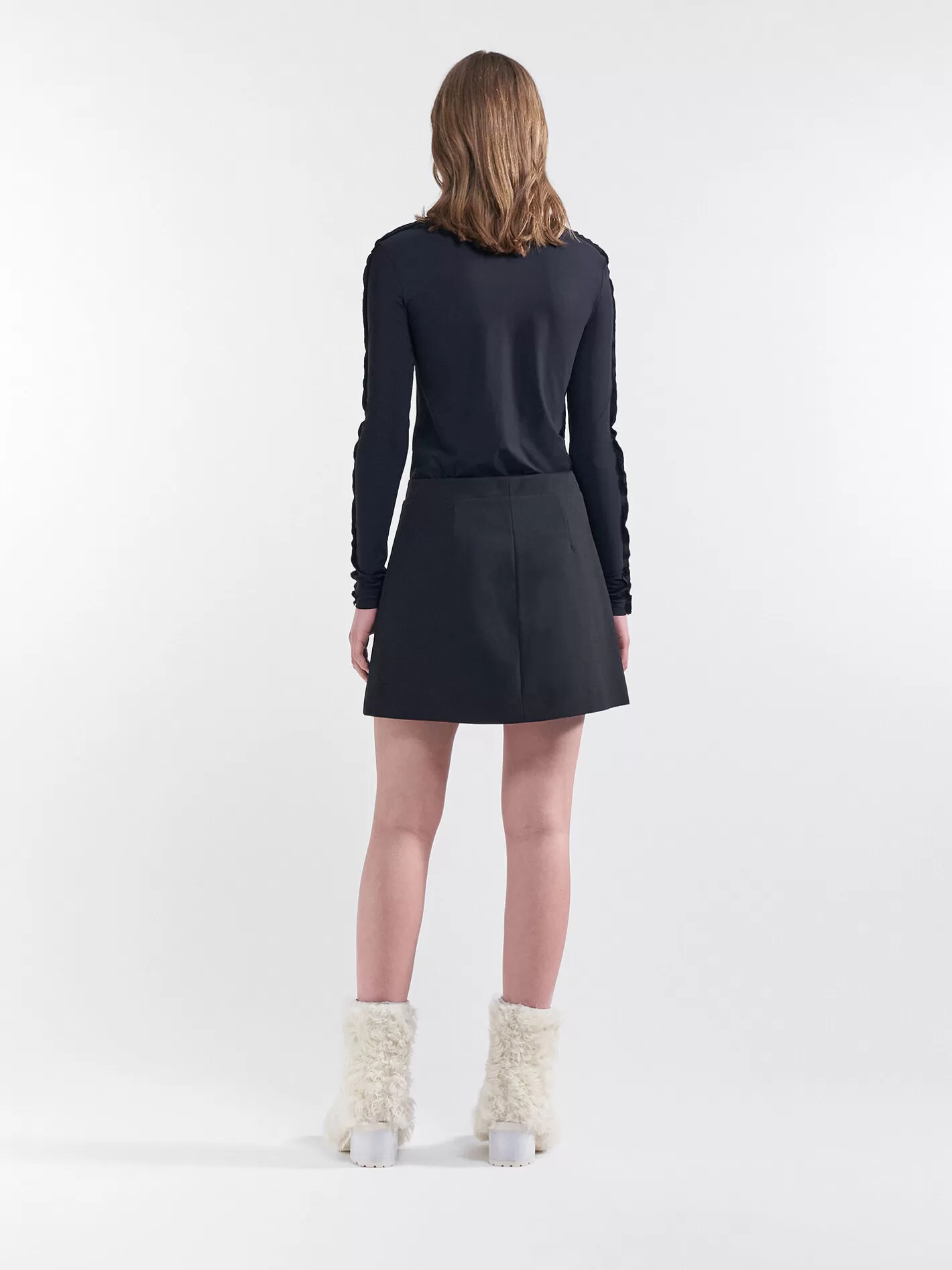 Filippa K Mina Skirt Black-Woman Skirts & Shorts