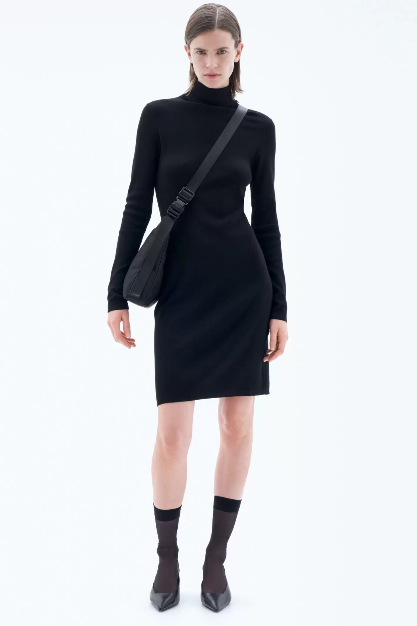 Filippa K Monica Dress Black-Woman Dresses | Knitwear