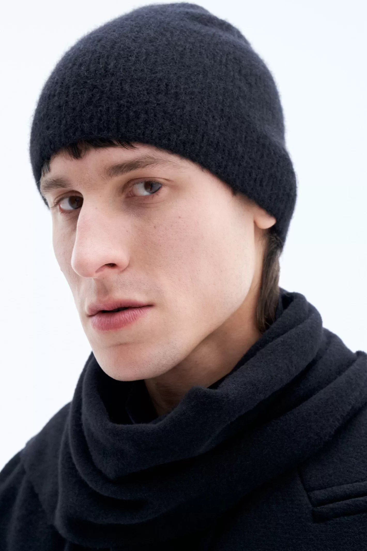 Filippa K Rib Yak Hat Black-Man Bestsellers | Hats & Scarves