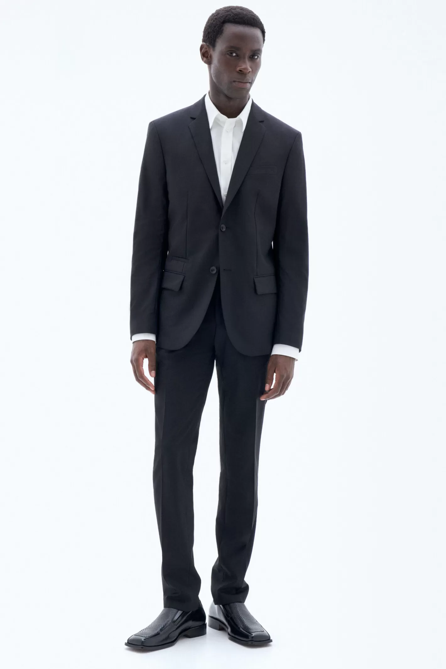 Filippa K Rick Wool Jacket Black-Man Tailoring | Suit jackets