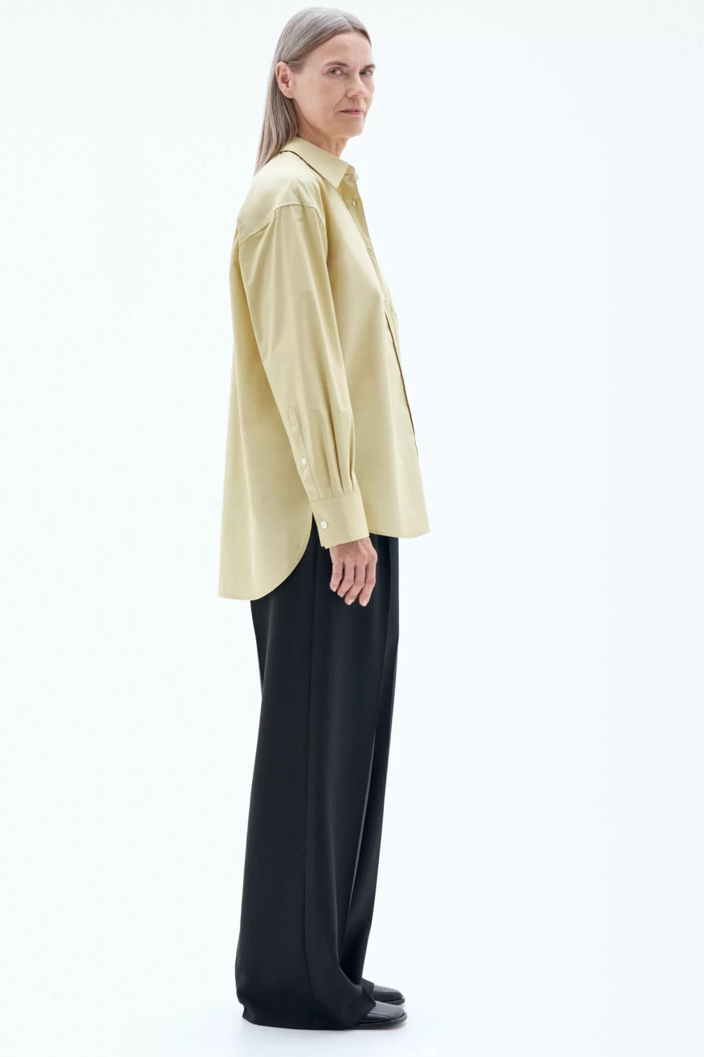 Filippa K Sammy Shirt Matcha Green-Woman Shirts & Blouses