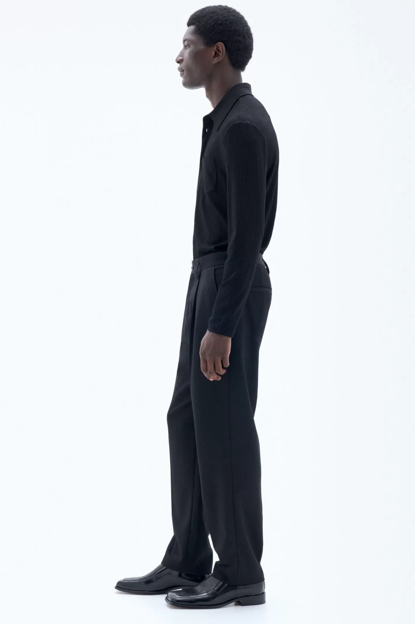 Filippa K Samson Wool Trousers Black-Man Bestsellers | Tailoring | Trousers