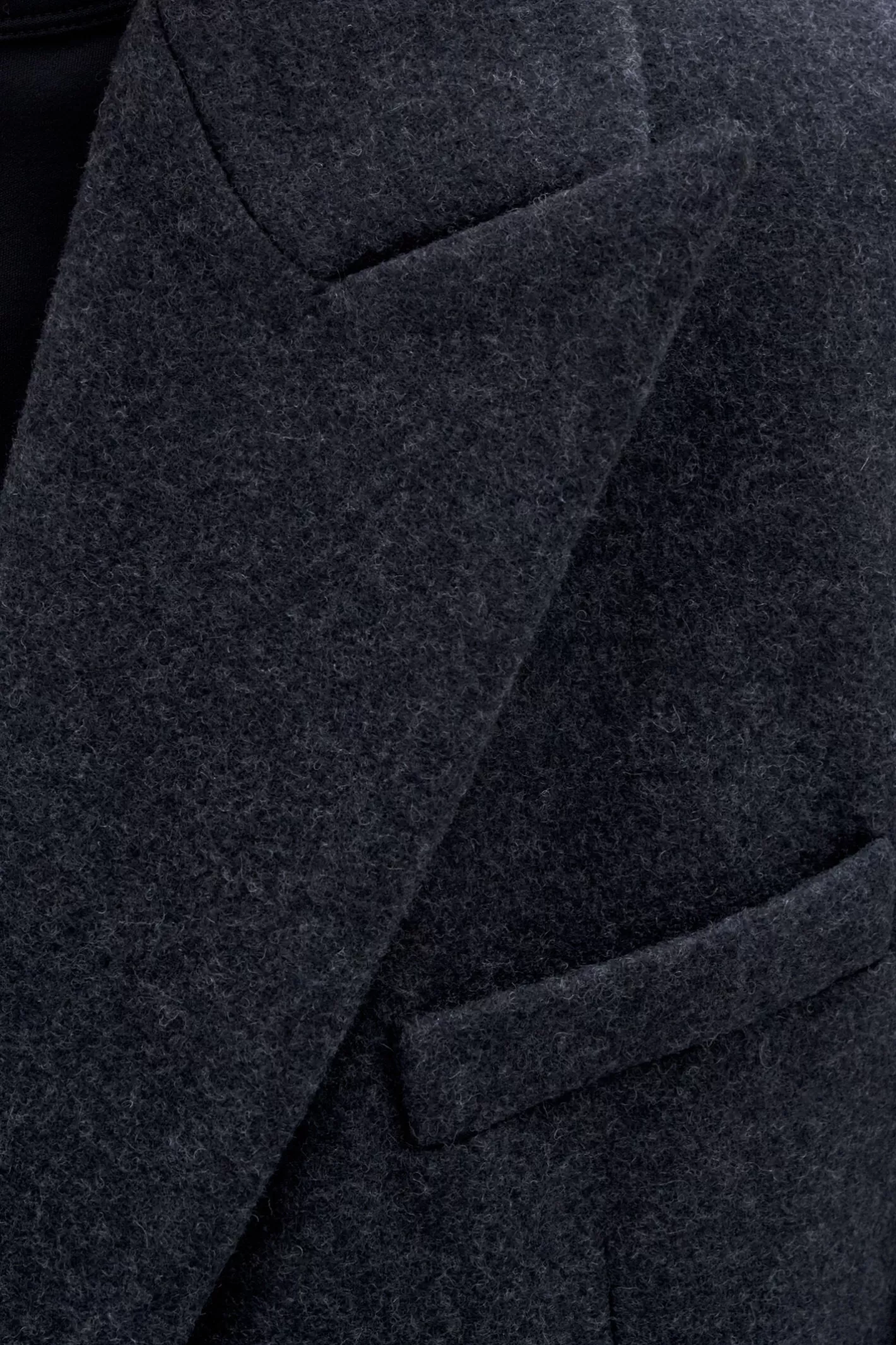 Filippa K Tailored Coat Anthracite Melange-Woman Bestsellers | Outerwear