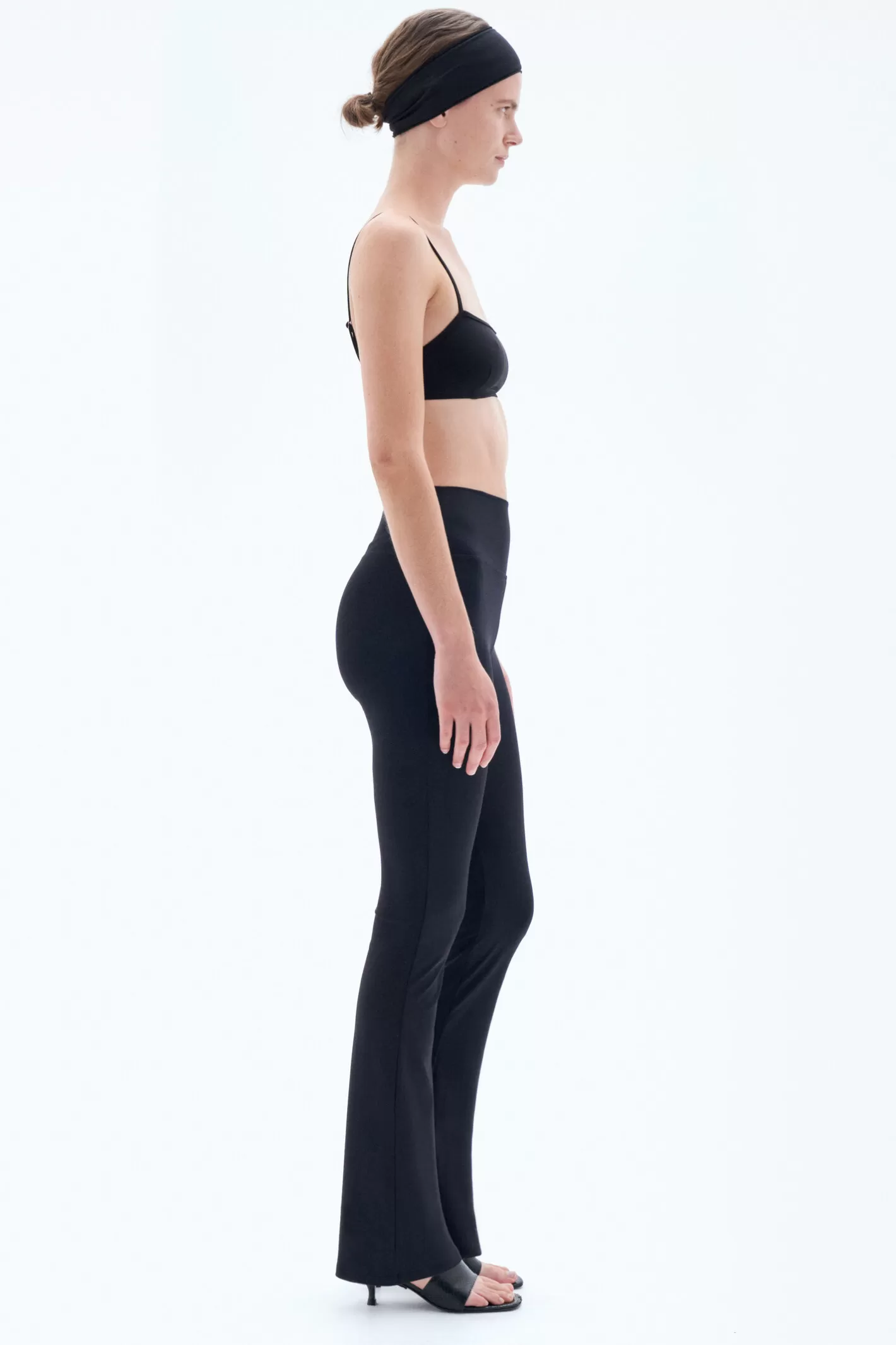 Filippa K Trumpet Leggings Black-Woman Leggings