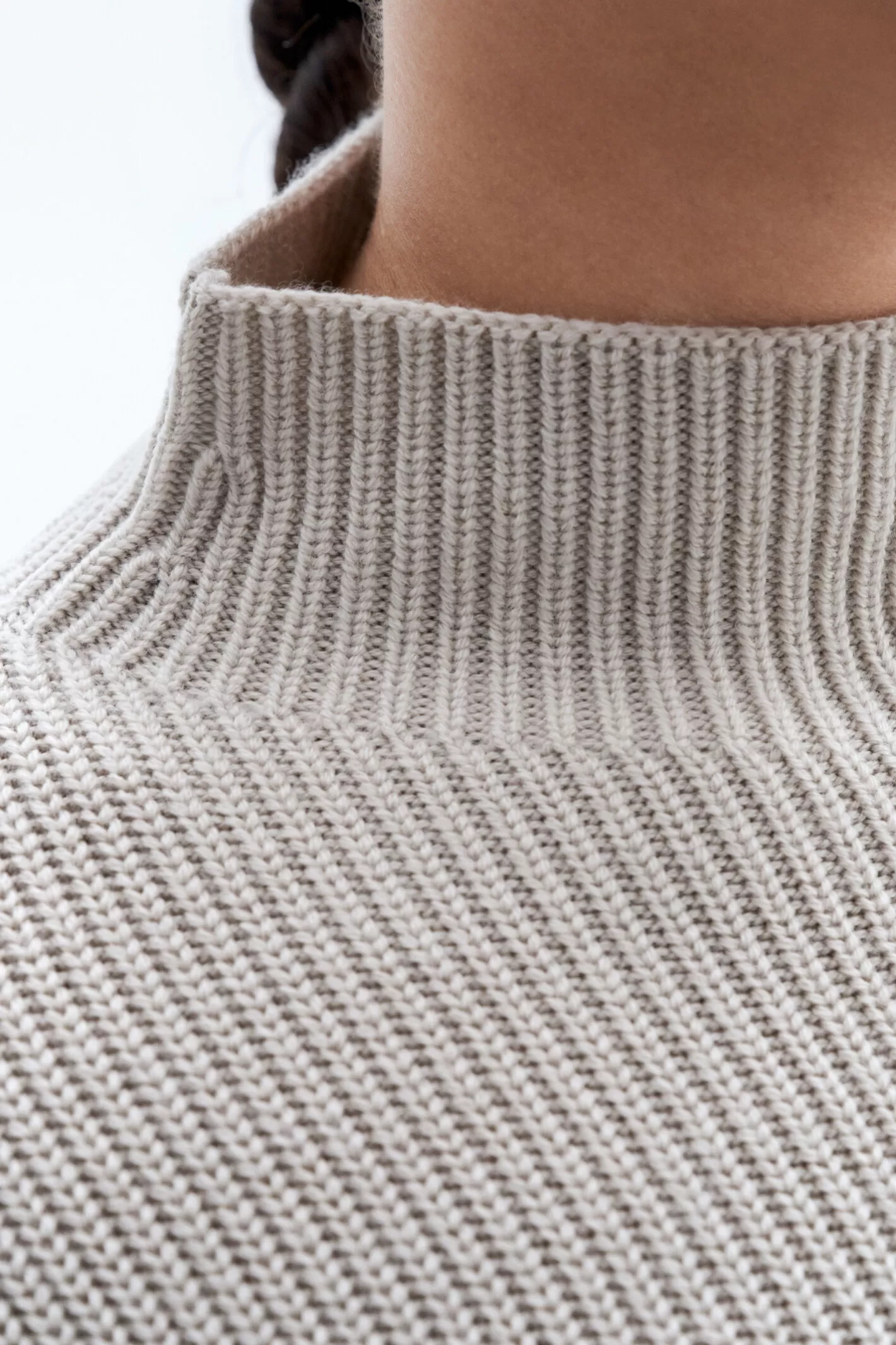 Filippa K Willow Sweater Grey Beige-Woman Knitwear