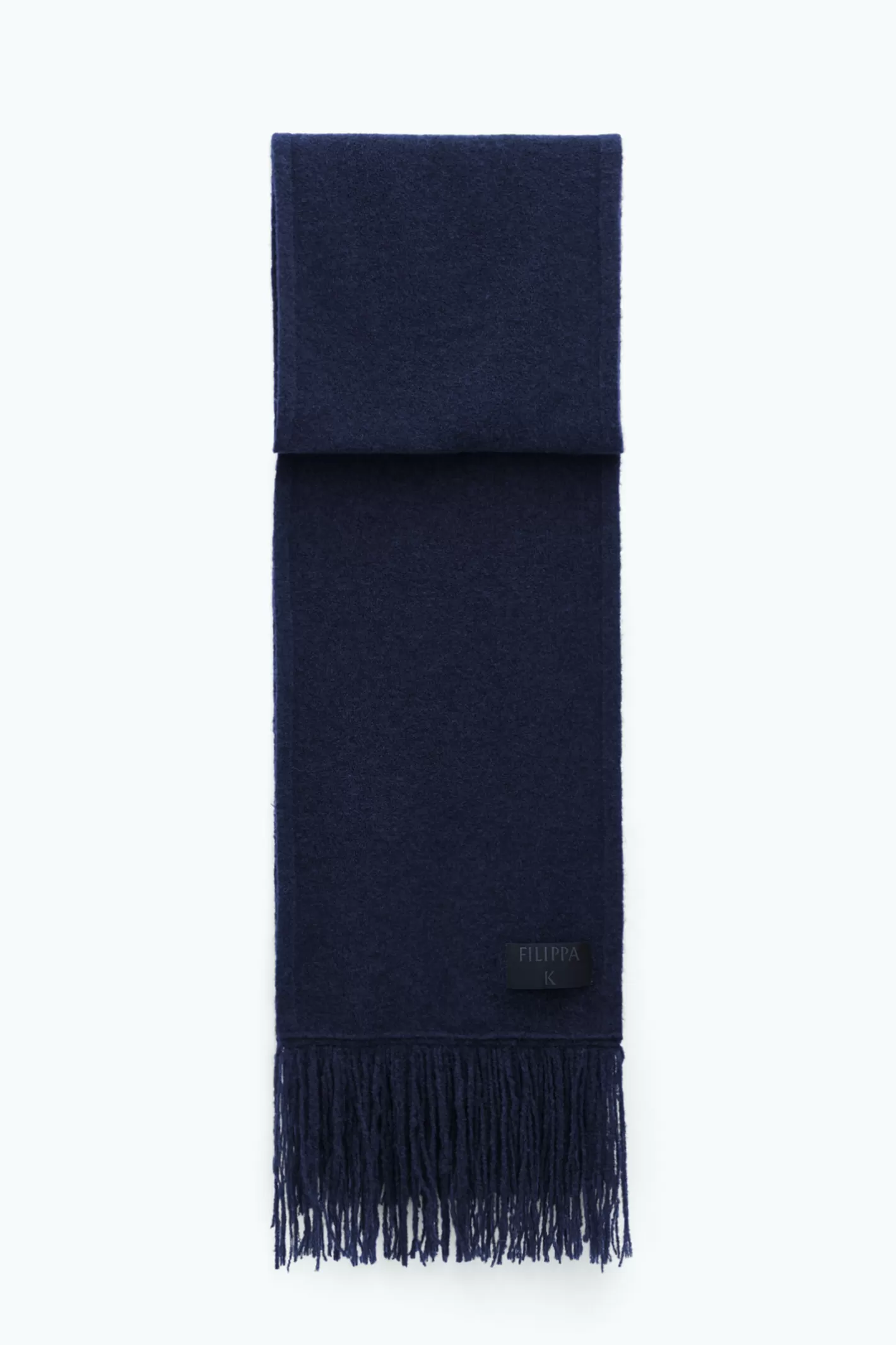 Filippa K Yak Scarf Storm Blue-Man | Woman Hats & Scarves