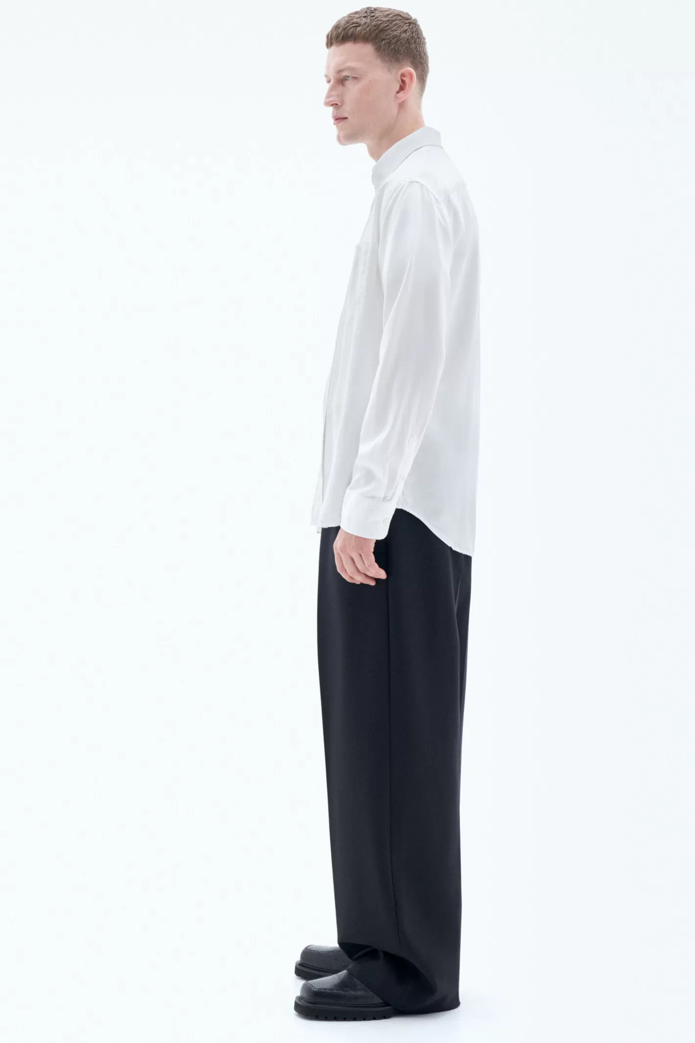 Filippa K Zachary Shirt White-Man Shirts